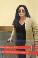 SHANNEN DOHERTY at Airport in Sydney