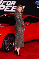 SHANTEL VANSANTEN at Need For Speed Premiere in Hollywood
