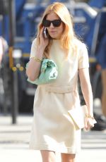 SIENNA MILLER Arrives at Westminster Abbey