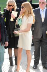 SIENNA MILLER Arrives at Westminster Abbey