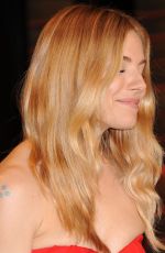 SIENNA MILLER at Vanity Fair Oscar Party in Hollywood