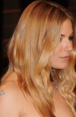 SIENNA MILLER at Vanity Fair Oscar Party in Hollywood