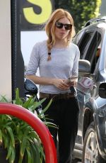 SIENNA MILLER Out and About in Brentwood