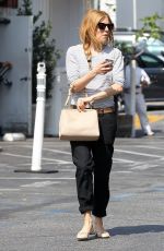 SIENNA MILLER Out and About in Brentwood