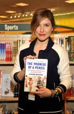 SOPHIA BUSH at The Promise of a Pencil Book Signing in Los Angeles