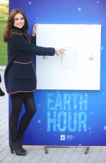 SOPHIE ELLIS BEXTOR at WWFS Global Switch-off Earth Hour in London