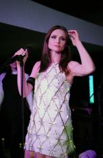 SOPHIE ELLIS-BEXTOR Performs at WWF Earth Hour in London