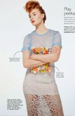 SOPHIE TURNER in Glamour Magazine, April 2014 Issue
