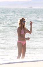 STEPHANIE MCINTOSH in Bikini on the Beach in Los Angeles
