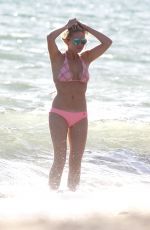 STEPHANIE MCINTOSH in Bikini on the Beach in Los Angeles