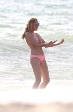 STEPHANIE MCINTOSH in Bikini on the Beach in Los Angeles