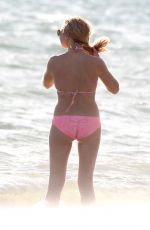 STEPHANIE MCINTOSH in Bikini on the Beach in Los Angeles