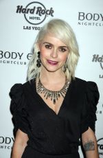 TARYN MANNING at Night at Body English Nightclub in Las Vegas