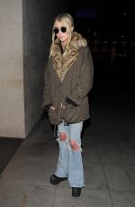 TAYLOR MOMMSEN Arrives at BBC Radio 1 Studios in London