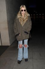 TAYLOR MOMMSEN Arrives at BBC Radio 1 Studios in London