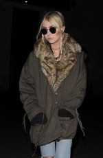 TAYLOR MOMMSEN Arrives at BBC Radio 1 Studios in London