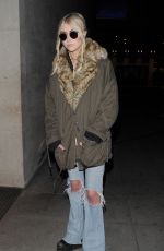 TAYLOR MOMMSEN Arrives at BBC Radio 1 Studios in London