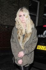 TAYLOR MOMSEN at the Black Heart Bar in London