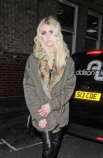 TAYLOR MOMSEN at the Black Heart Bar in London