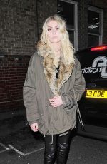TAYLOR MOMSEN at the Black Heart Bar in London
