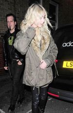 TAYLOR MOMSEN at the Black Heart Bar in London