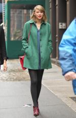 TAYLOR SWIFT and LILY ALDRIDGE Out for Lunch at Locanda Verde Restaurant in New York