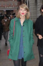 TAYLOR SWIFT and LILY ALDRIDGE Out for Lunch at Locanda Verde Restaurant in New York