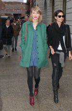 TAYLOR SWIFT and LILY ALDRIDGE Out for Lunch at Locanda Verde Restaurant in New York