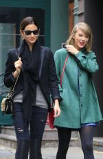 TAYLOR SWIFT and LILY ALDRIDGE Out for Lunch at Locanda Verde Restaurant in New York