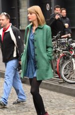 TAYLOR SWIFT in Short Dress Out and About in New York