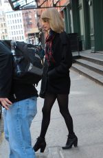 TAYLOR SWIFT Leaves Her Hotel in New York