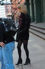 TAYLOR SWIFT Leaves Her Hotel in New York