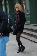 TAYLOR SWIFT Leaves Her Hotel in New York