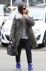 THE SATURDAYS Arrives at a Dance Rehearsal Studio in London