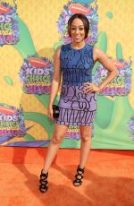 TIA MOWRY at 2014 Nickelodeon’s Kids’ Choice Awards in Los Angeles