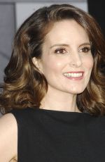 TINA FEY at Muppets Most Wanted Premiere in Los Angeles