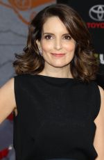 TINA FEY at Muppets Most Wanted Premiere in Los Angeles