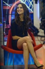 TROIAN BELLISARIO on the Set of Good Morning America in New York