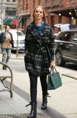 UMA THURMAN Out and About in New York