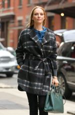 UMA THURMAN Out and About in New York