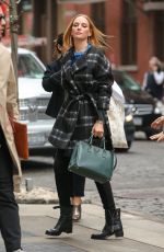 UMA THURMAN Out and About in New York