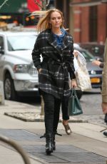 UMA THURMAN Out and About in New York