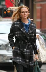 UMA THURMAN Out and About in New York