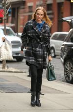 UMA THURMAN Out and About in New York