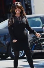 VALERIE BERTINELLI at Hot in Cleveland Set in Santa Monica
