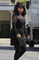 VALERIE BERTINELLI at Hot in Cleveland Set in Santa Monica