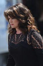 VALERIE BERTINELLI at Hot in Cleveland Set in Santa Monica