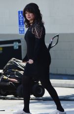 VALERIE BERTINELLI at Hot in Cleveland Set in Santa Monica
