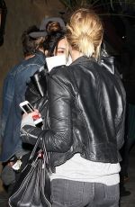 VANESSA HUDGENS and ASHLEY BENSON at El Compadre Restaurant in West Hollywood