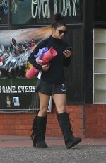 VANESSA HUDGENS at a Yoga Class in Studio City